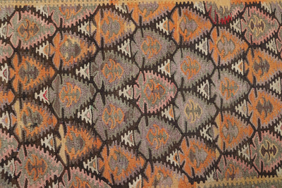 360x105 cm antike handgewebte orient  kazak Teppich Nomaden kaukasische kelim sarand No:421  Orientsbazar   