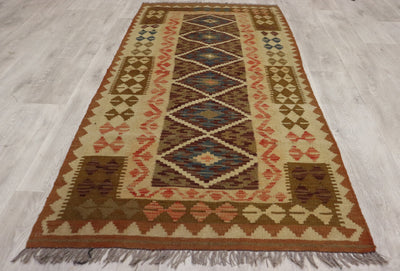197x98 cm handgewebte nomaden orientt Planzenfarbe Kelim aus Afghanistan chobi Nr: 3589 Teppiche Orientsbazar   