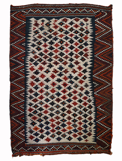 120x80 cm vintage rare oriental Fine nomadic Kilim rug No: - 760 Teppiche Orientsbazar   