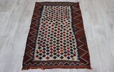 120x80 cm vintage rare oriental Fine nomadic Kilim rug No: - 760 Teppiche Orientsbazar   
