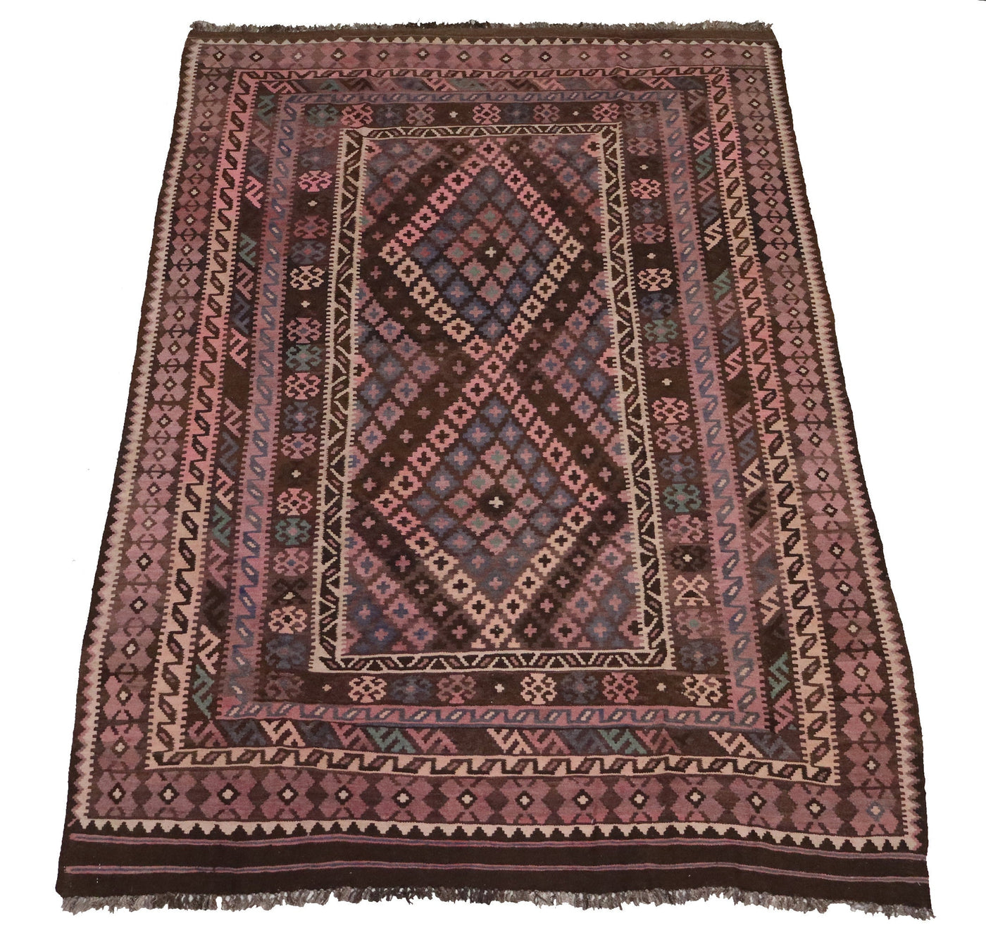 320x225 cm orient handgewebte Teppich Afghan Uzbek Nomaden Planzenfarbe kelim kilim No:297  Orientsbazar   