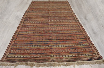 305x150 cm antike handgewebte orient kazak Teppich Nomaden kaukasische kelim  No:62  Orientsbazar   