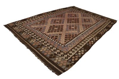 310x200 cm orient handgewebte Teppich Afghan Uzbek Nomaden Planzenfarbe kelim kilim No:233  Orientsbazar   