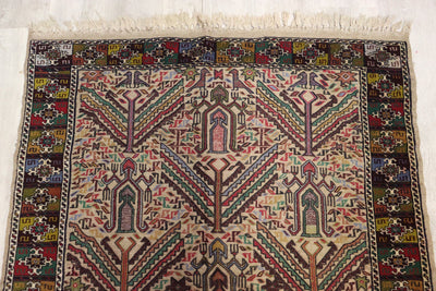 200x130 cm Antik orient handgewebte Teppich Nomaden Balouch sumakh kelim afghan Beloch Flur Läufer kilim Nr- 22H Teppiche Orientsbazar   