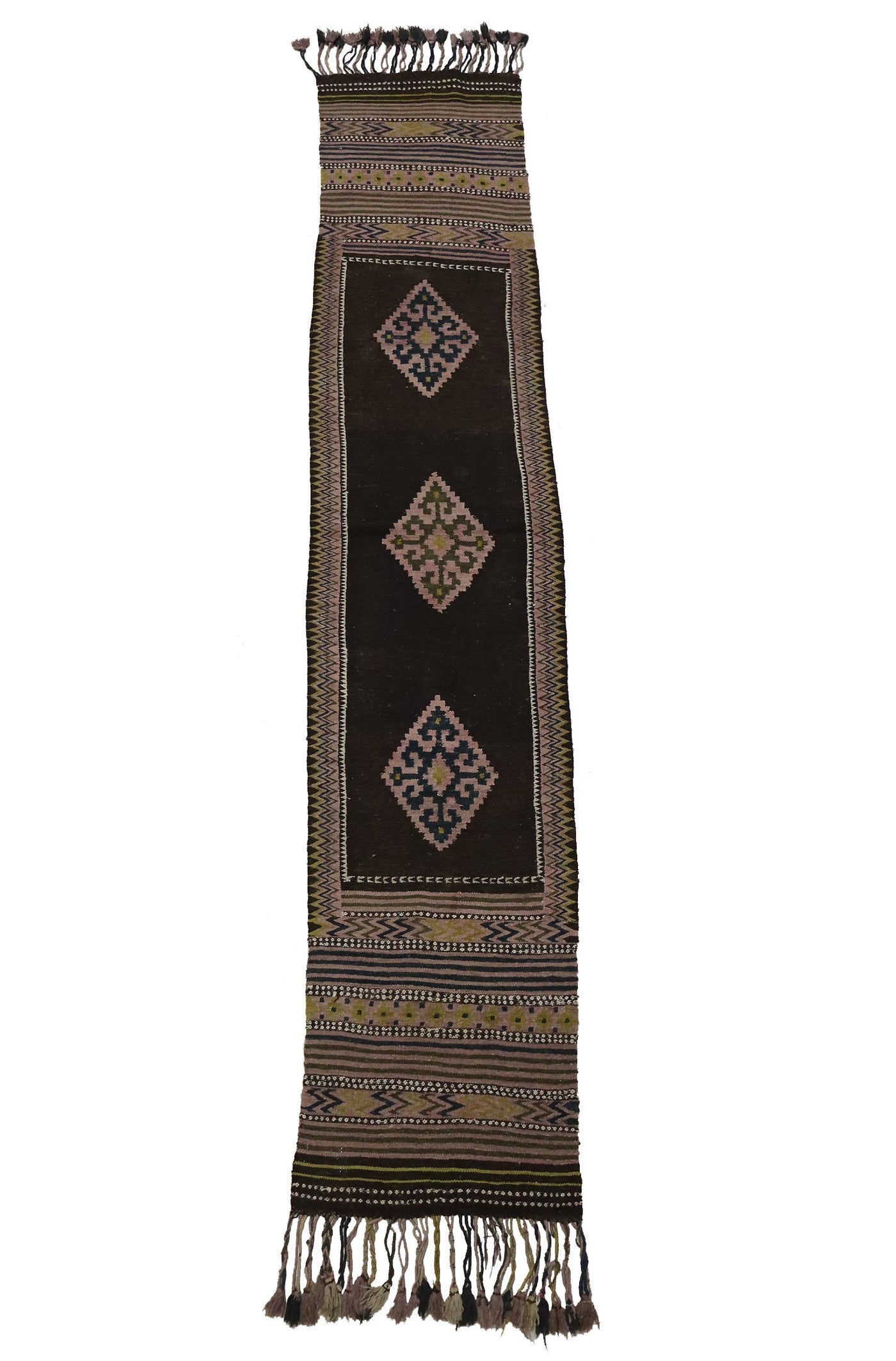 315x60 cm orient Teppich Afghanistan Nomaden kelim afghan Tataren kilim läufer Galerie flur teppich No:505  Orientsbazar   