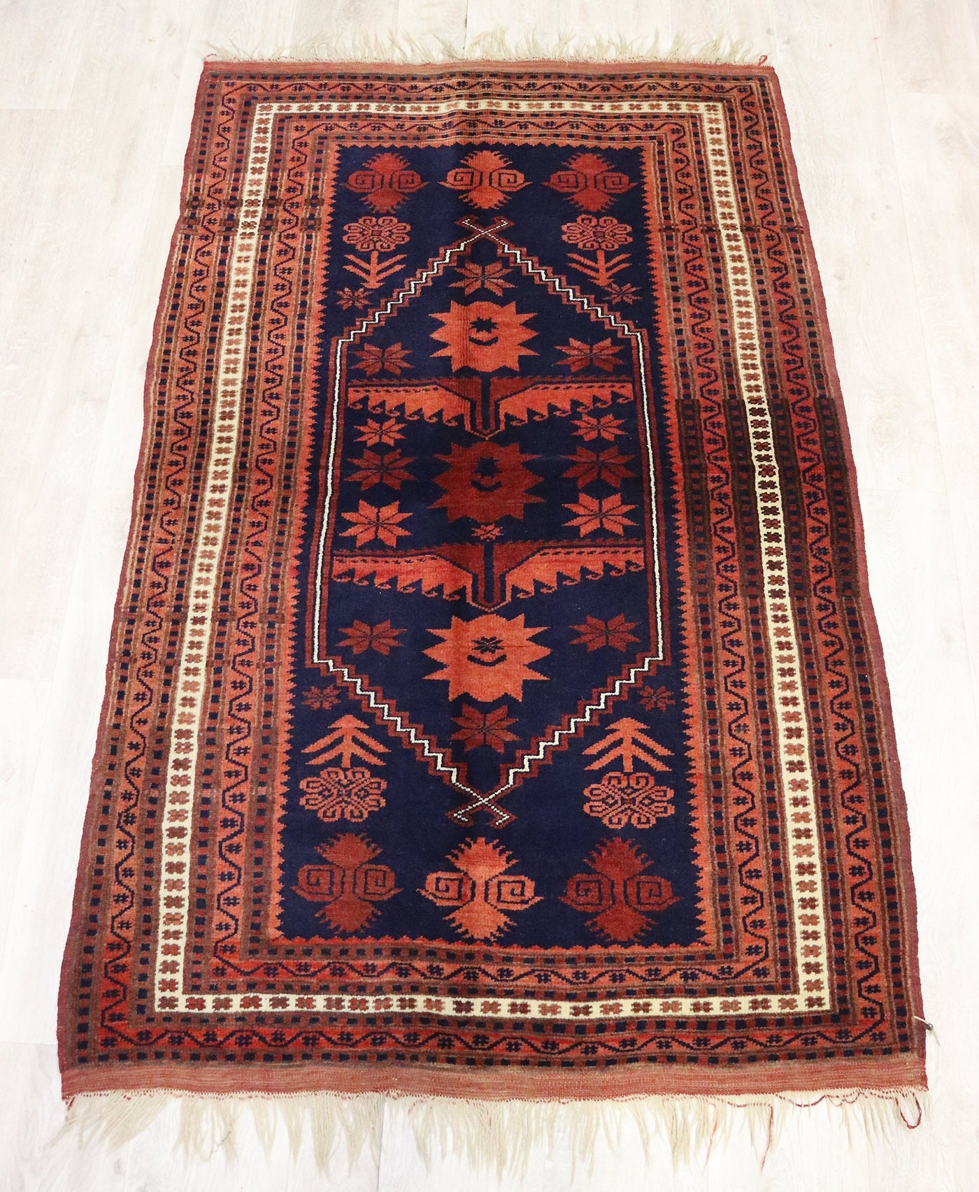182x112 cm Semi-Antik Türkische Yagcibedir Turkish Teppich orientteppich rug tapis tappeto Nr: TRK5 Teppiche Orientsbazar   