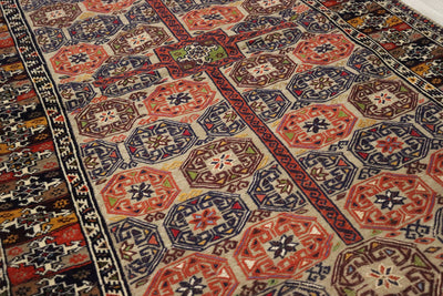 210x120 cm Antik orient handgewebte Teppich Nomaden Balouch sumakh kelim afghan Beloch Flur Läufer kilim Nr- 389 Teppiche Orientsbazar   