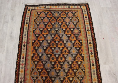 340x113 cm antike handgewebte orient  kazak Teppich Nomaden kaukasische kelim sarand No: 636  Orientsbazar   