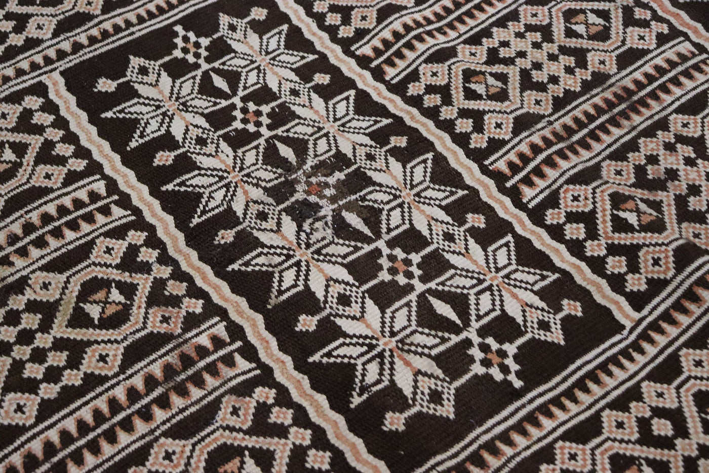 200x110 cm Antik orient handgewebte Teppich Nomaden kelim afghan Beloch kilim ziegenwolle Nr-22-Z Teppiche Orientsbazar   