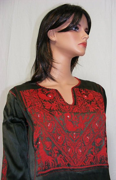 Orient Beduin Palästina frauen Kleid Palestinian hand bestickte kostüm Nr-4  Orientsbazar   