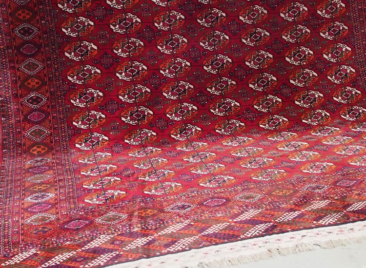 413x300 cm antik Seltener turkmen Buchara orientteppich tekke Teppich um 1900 Jh.  Orientsbazar   