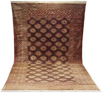 525x307  cm antik Seltener turkmen orientteppich Bukhara Saryk Teppich um 1900 Jh.  Orientsbazar   