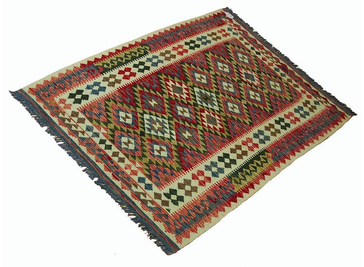 213x147 cm handgewebte nomaden orientt Kelim aus Afghanistan  Nr:70 Teppiche Orientsbazar   