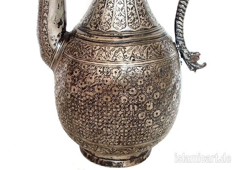 Antik orient Kupfer Teekanne Kanne um 19 J.h.Bukhara teapot Nr:31  Orientsbazar   