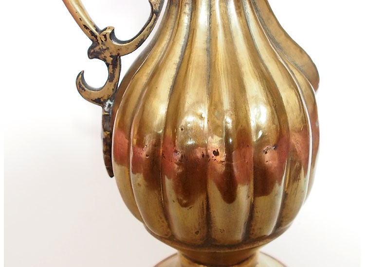 Antik orient Messing Teekanne Kanne um 19 J.h.Bukhara teapot Nr:7  Orientsbazar   