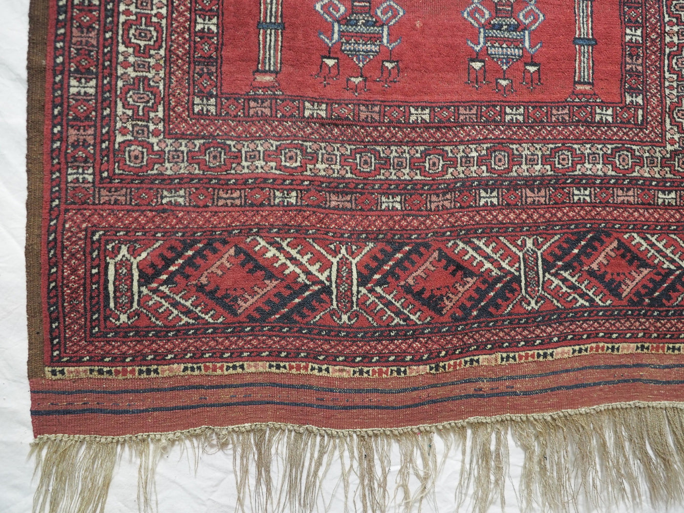 Antiker Islamischer Beshir Wand Gebets Teppich 155 x 90 Teppiche Orientbazar   