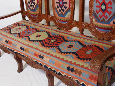 Orientalischer Kelim Sofa aus Afghanistan Stühle Orientbazar   