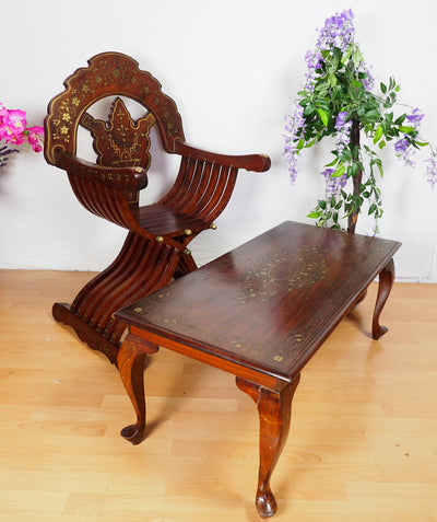 Orient Savonarola Stuhl und Tisch Stühle Orientbazar   